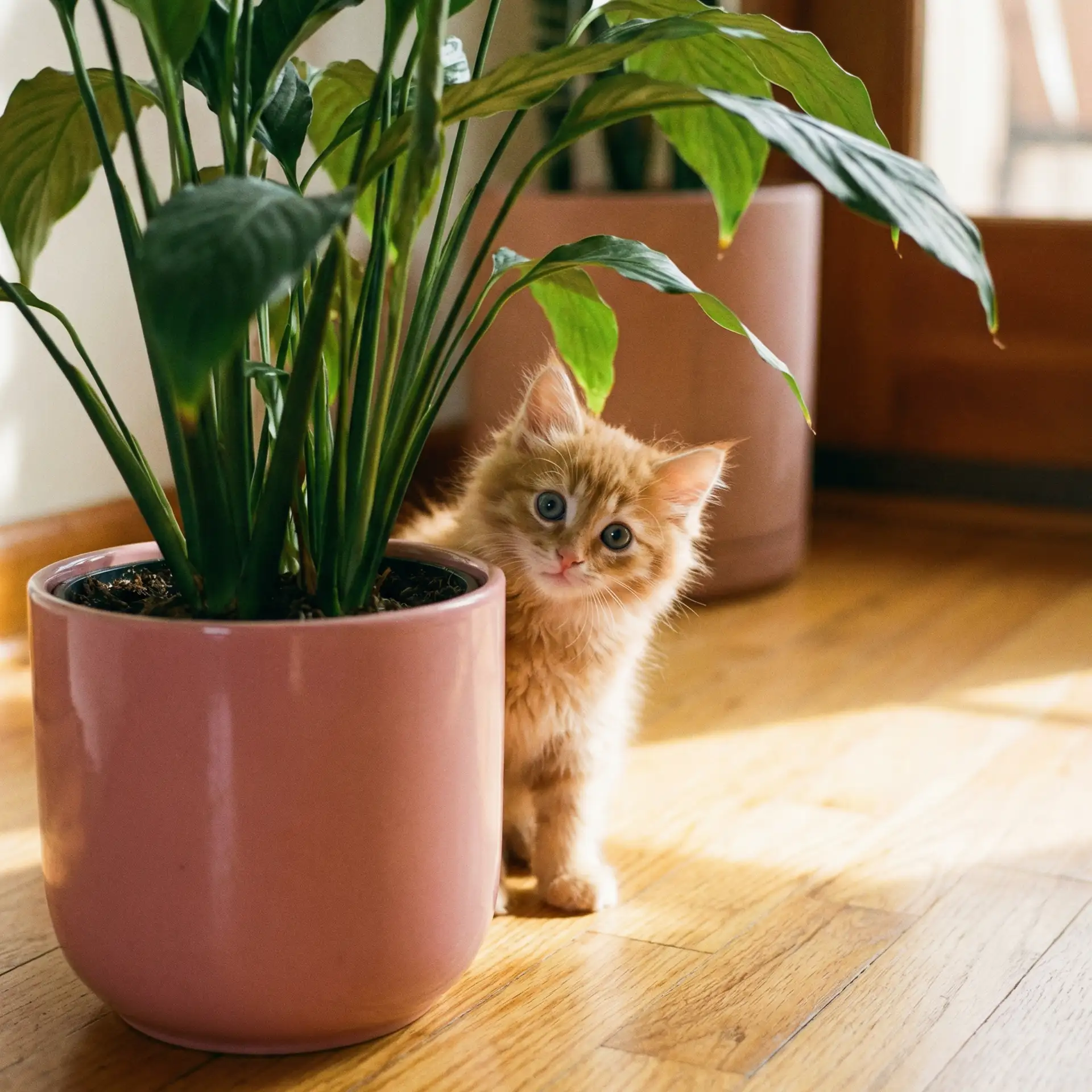 小猫从花盆后探头 - 成人黄色网站